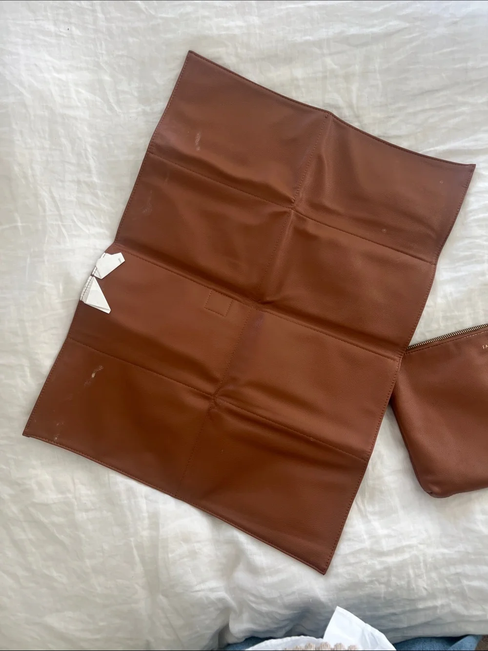 Fawn design diaper changing pad